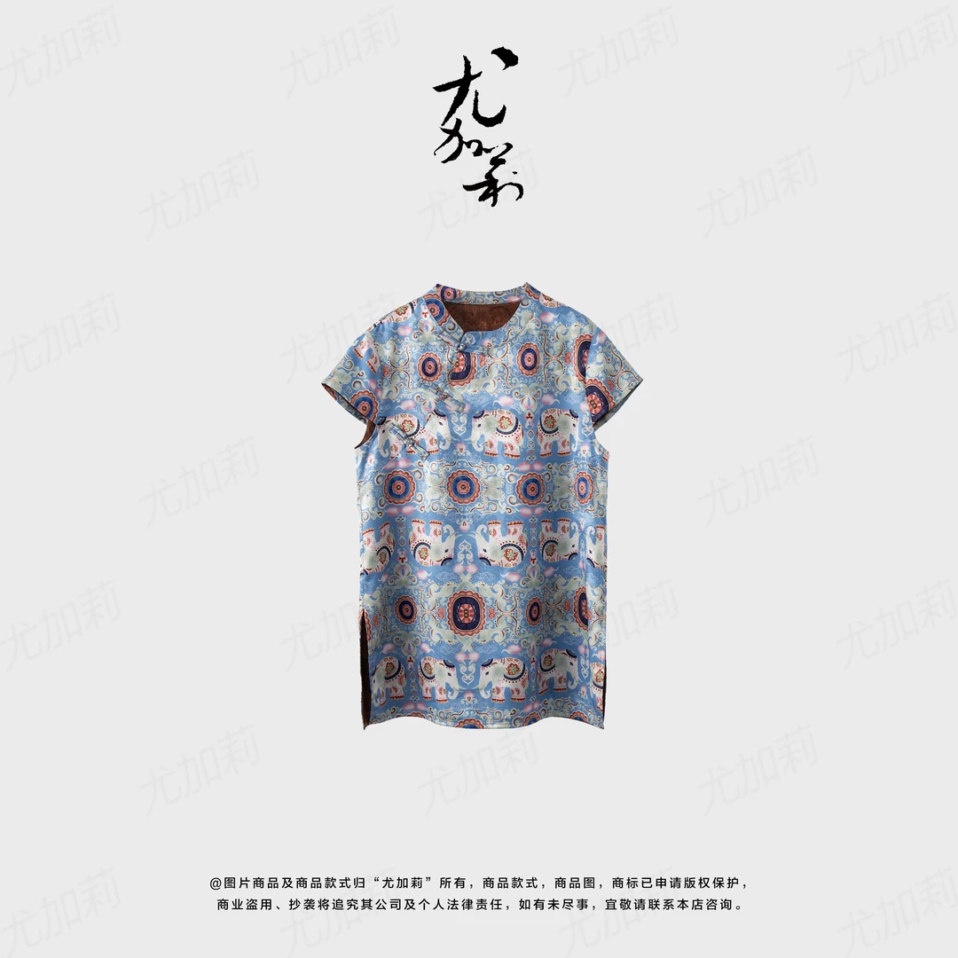 加莉新中式【如意吉祥】新中式上衣 分码