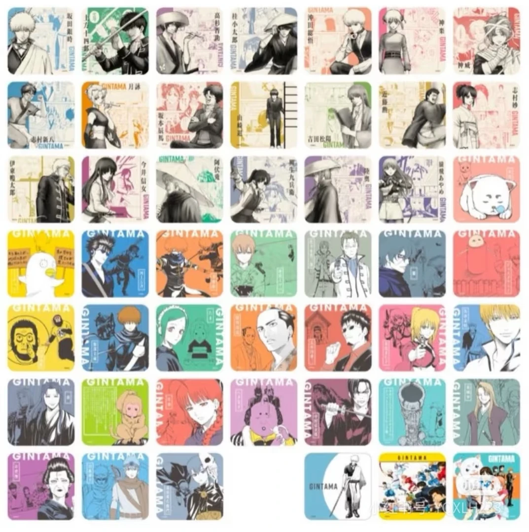 【代拆/正版日谷】国现盲抽 银魂 原画展 原画杯垫