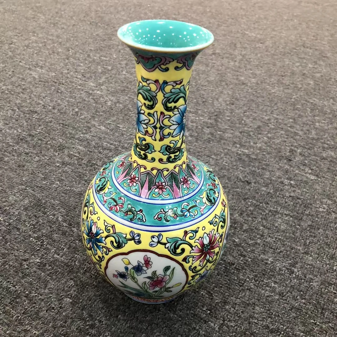 【景德】瓷画院 缠枝莲开窗牡丹 陶瓷 chy0136