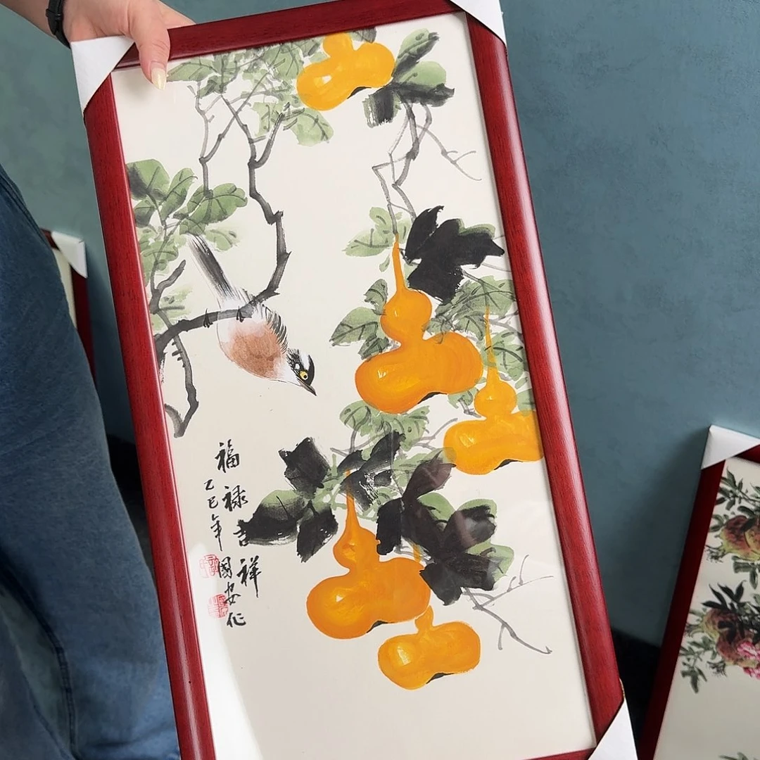 纯手绘国画作品作品