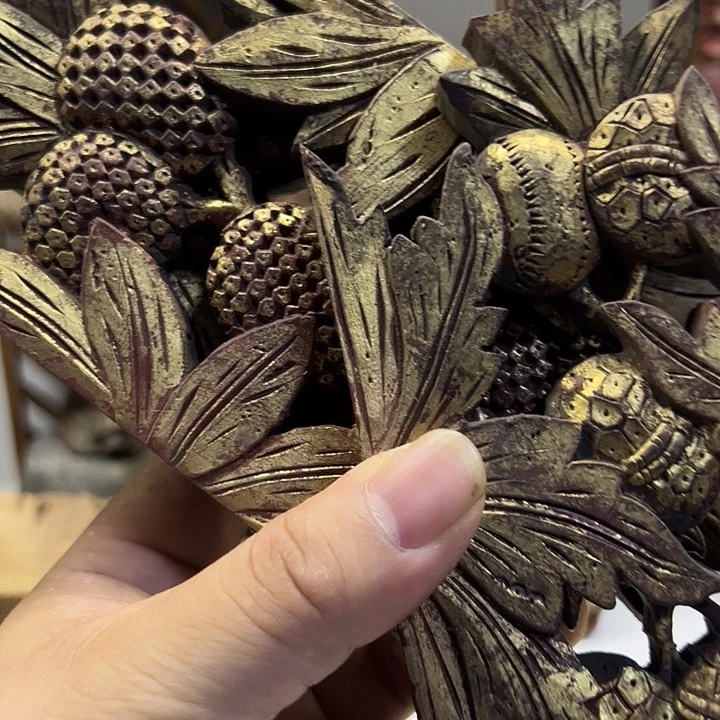 陶瓷?****。木雕节制3个