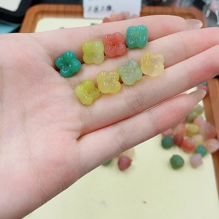 手饰玛瑙未镶嵌来****莲手串101