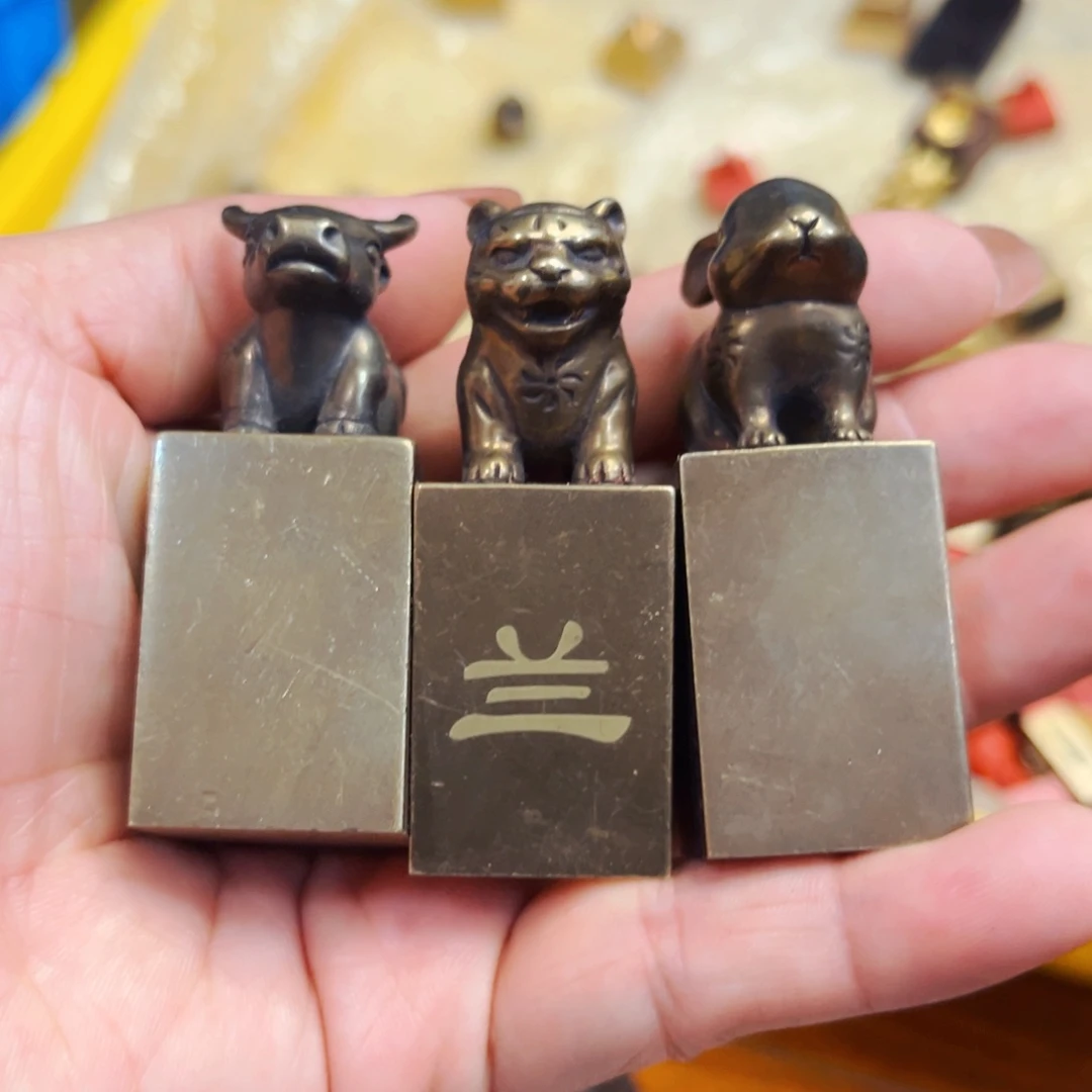 寿山石印石琴**画闪购商品瑕疵料3方