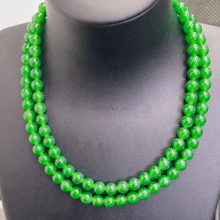 颈饰未镶嵌翡翠A货卡8