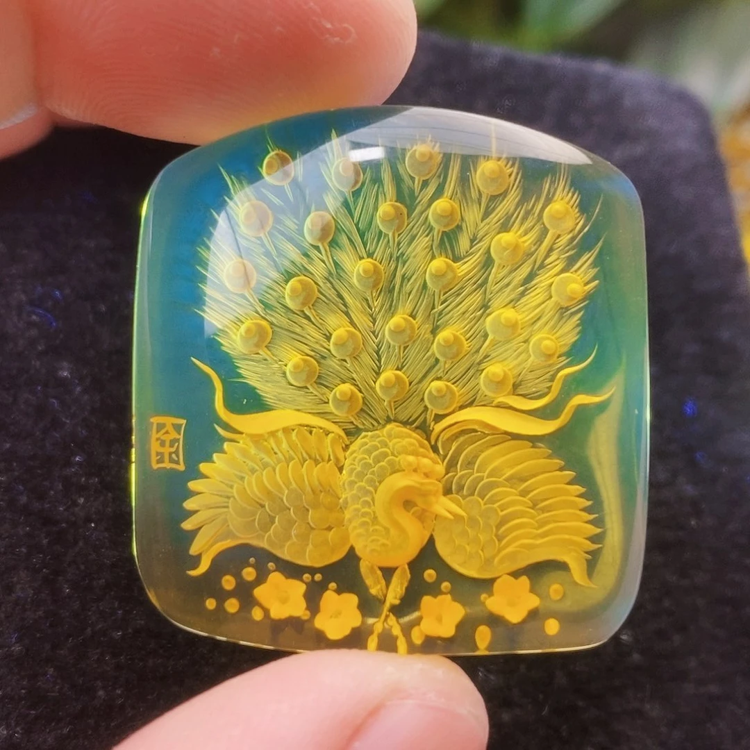 【闪购商品】金珀吊坠(不含链)未镶嵌