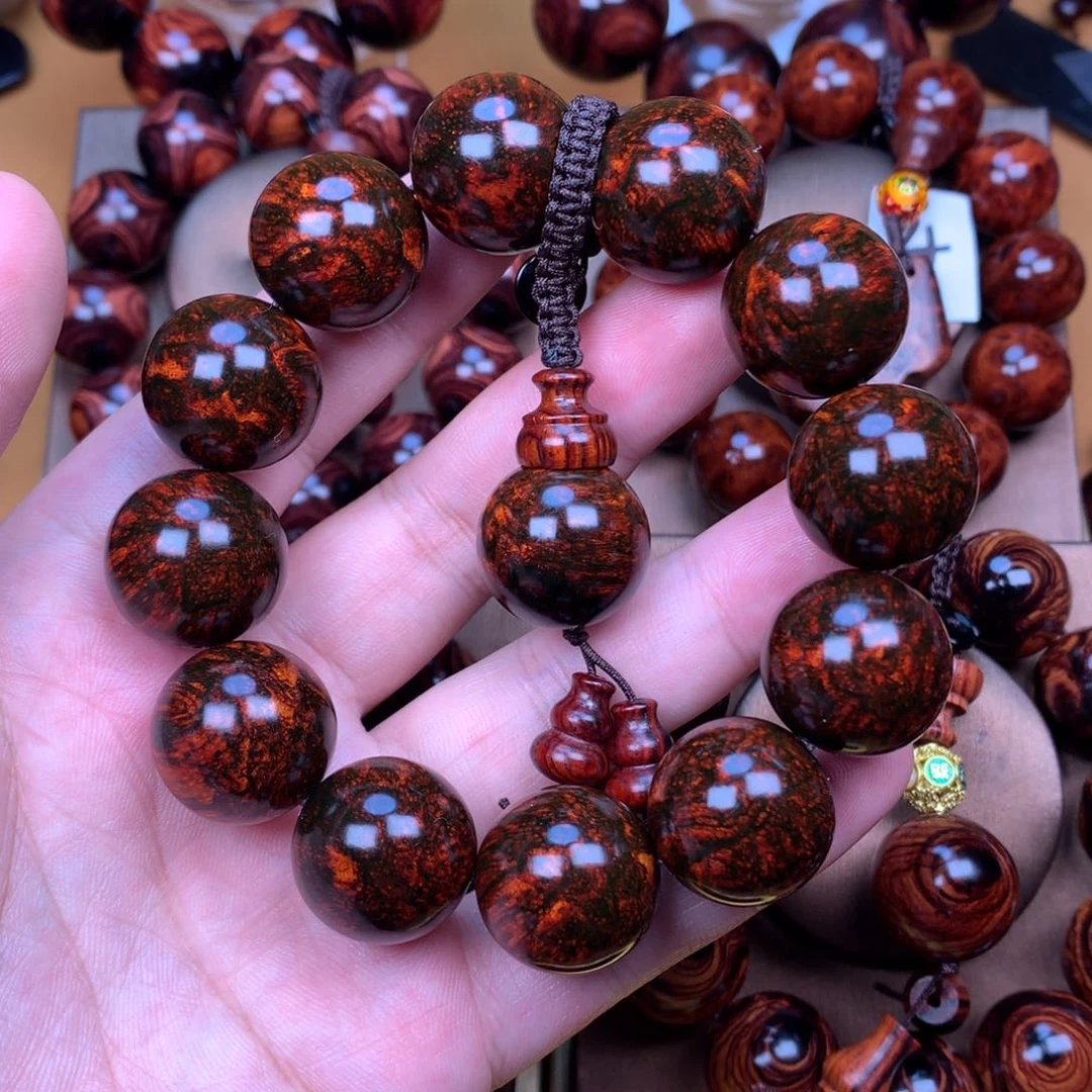 黄花梨/降香黄檀黄花梨手串2.0