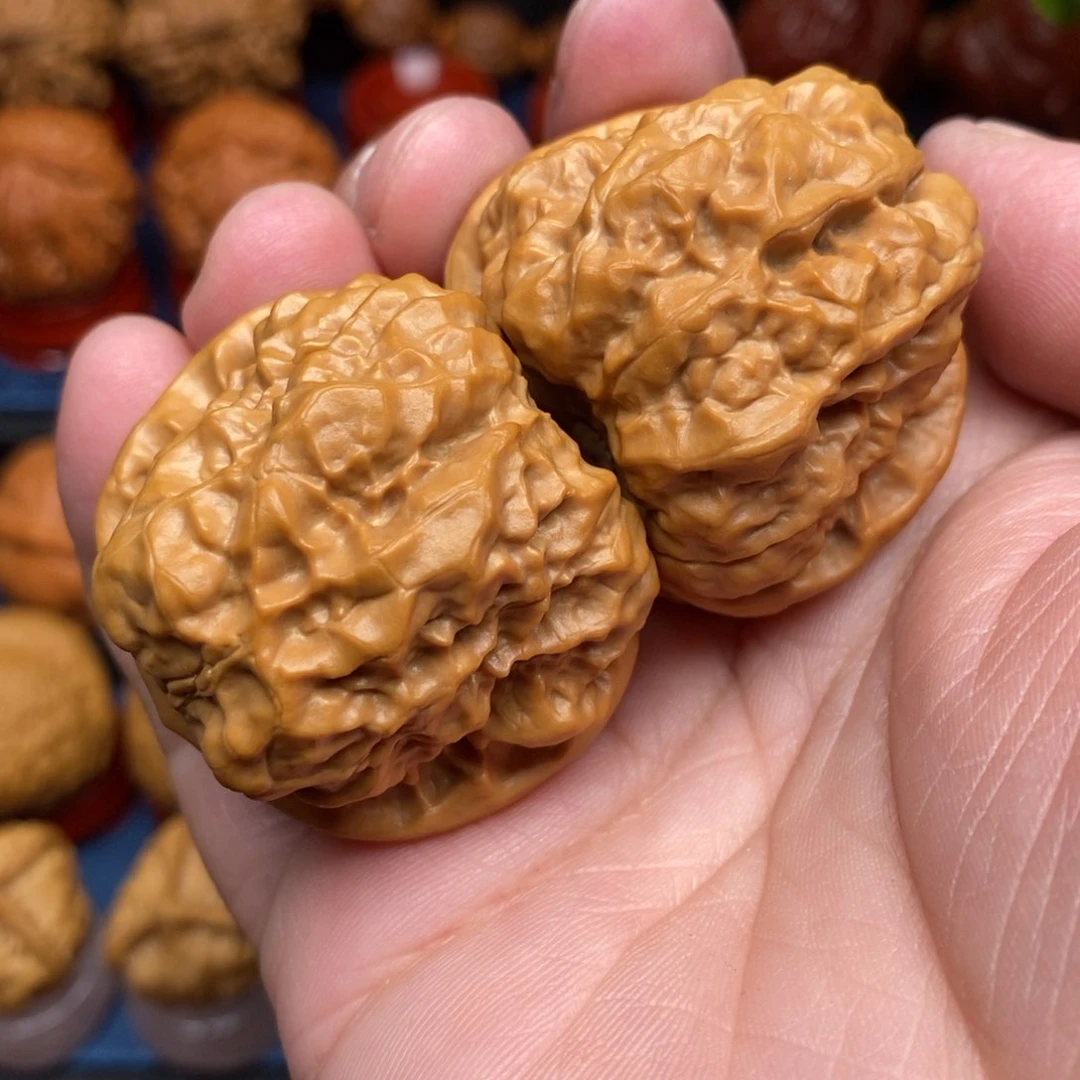 文玩核桃把件A*根手捻