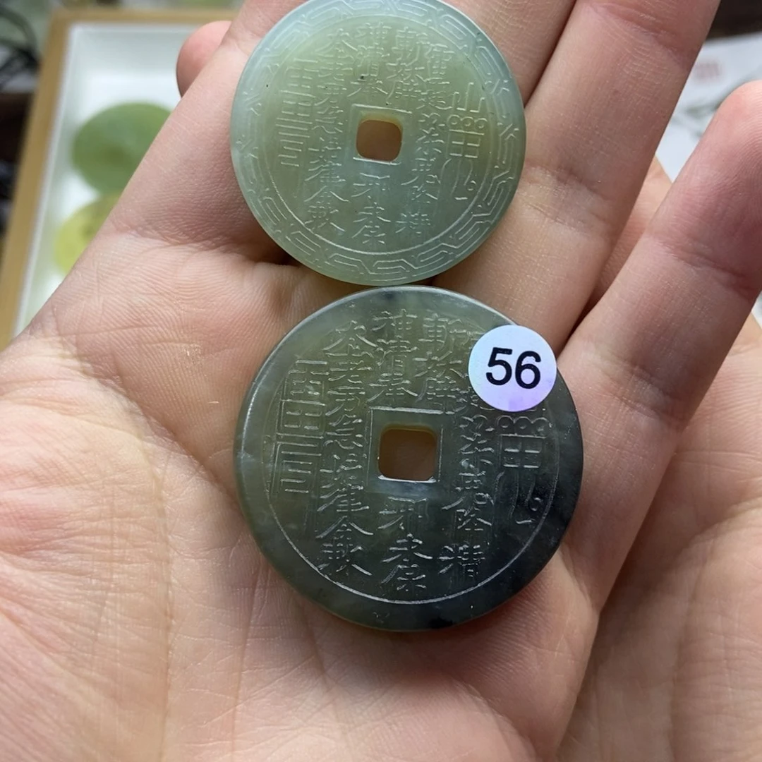 蛇纹石玉颈饰未镶嵌H**.