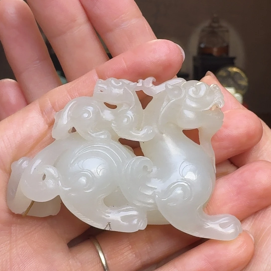 和田玉儒家金玉未镶嵌