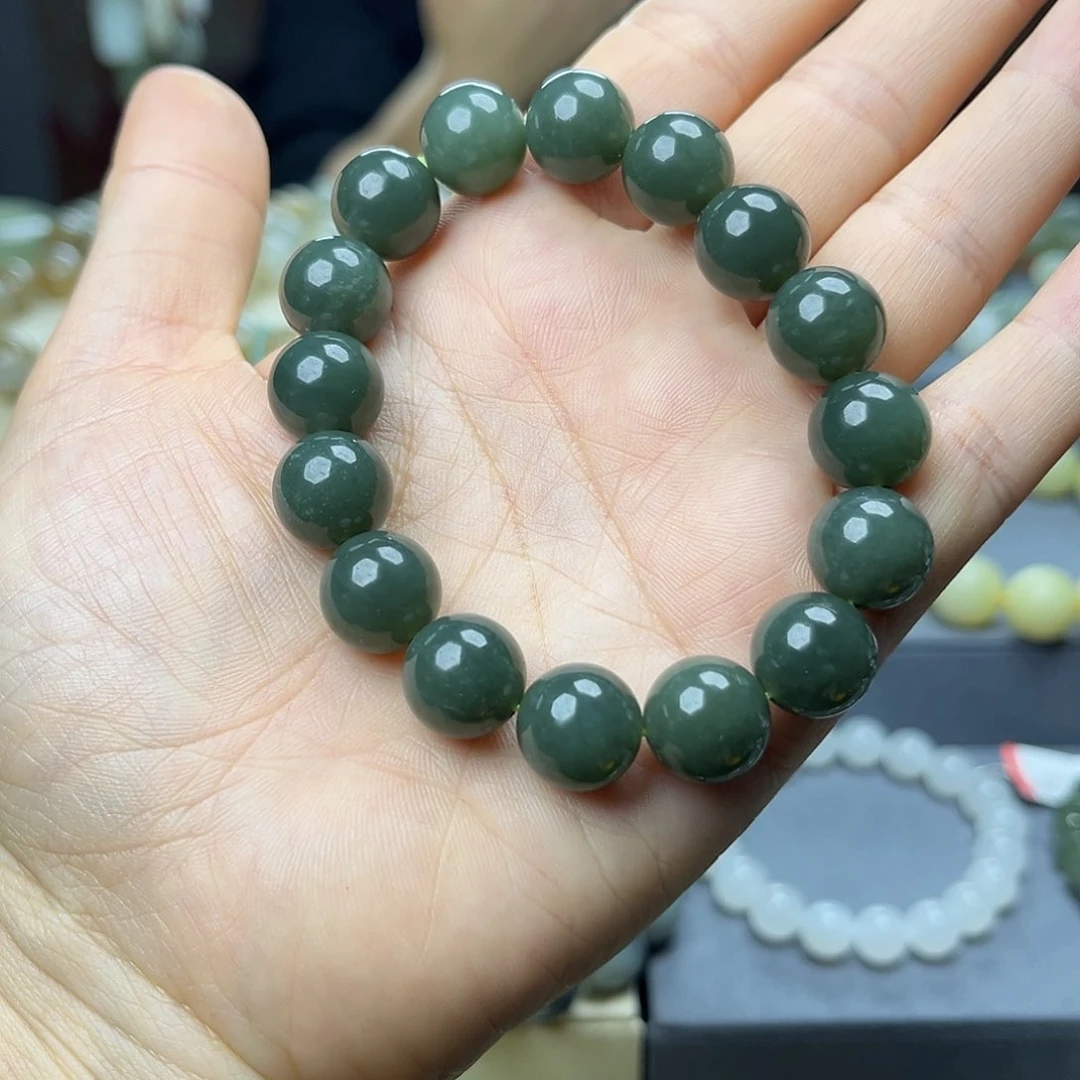 和田玉手链未镶嵌