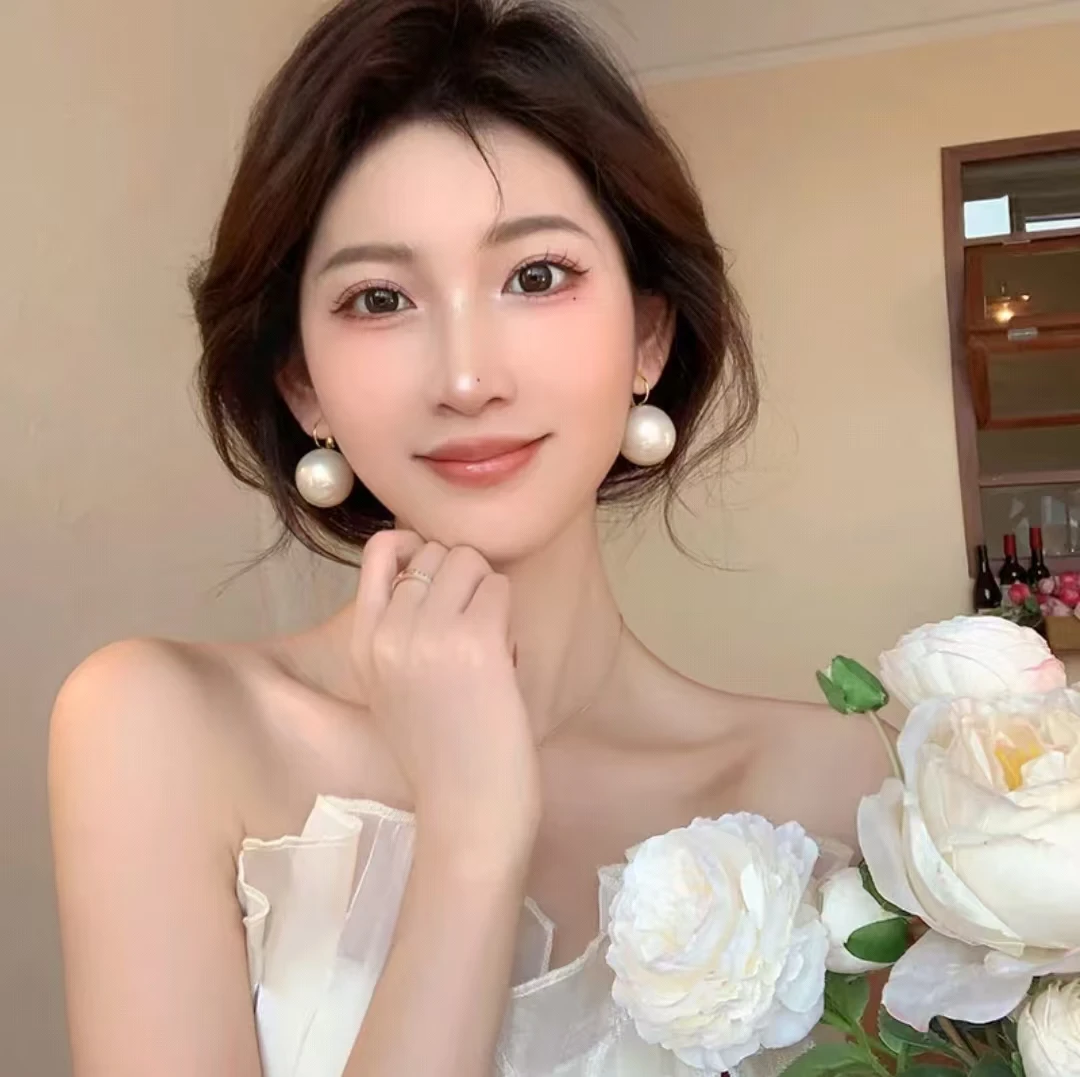 铜合金耳饰 高级感气质百搭韩版耳环合集