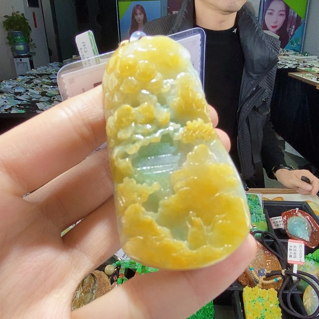 颈饰未镶嵌翡翠翡翠