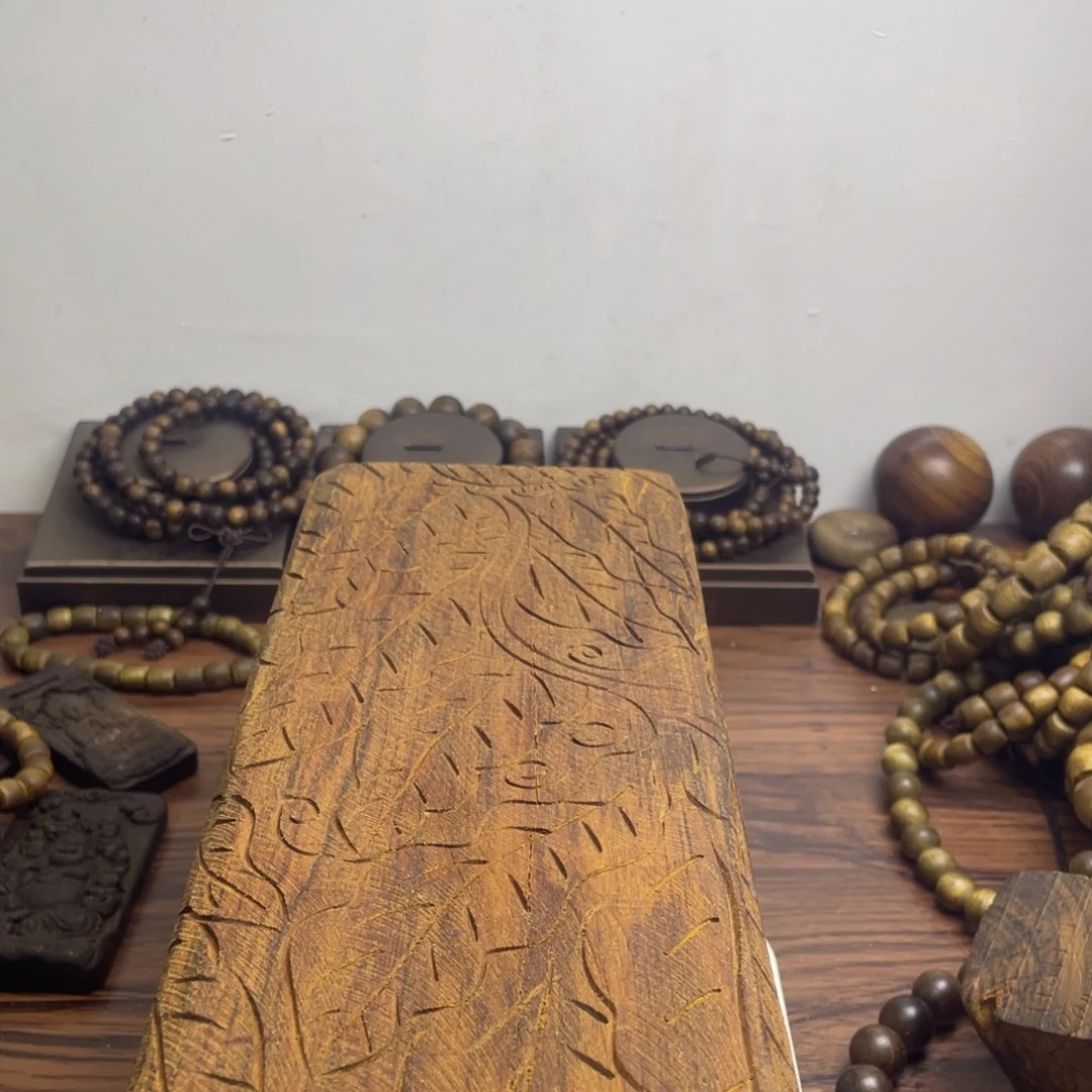 冷***疯檀香木手把件手把件