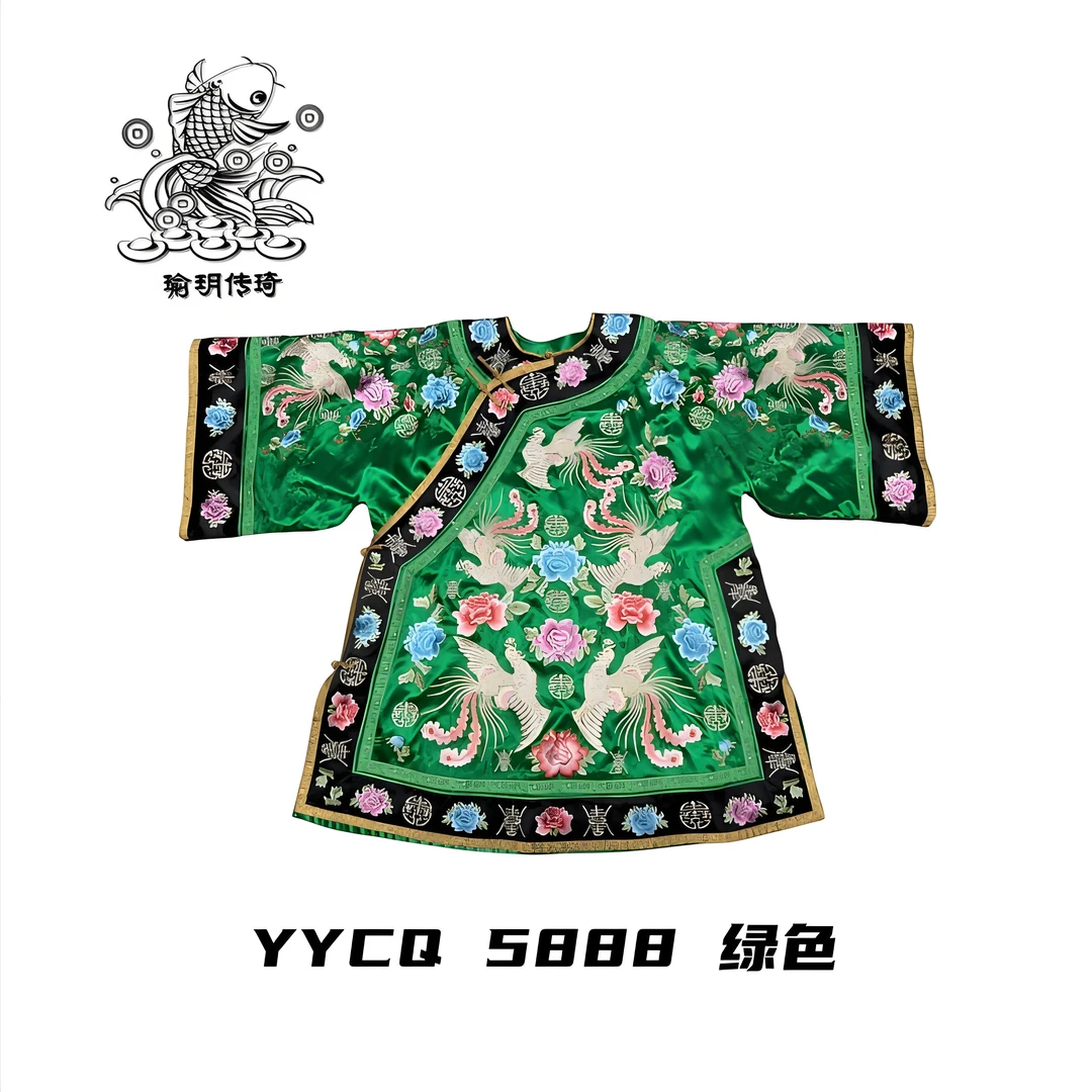 【凤凰涅槃】瑜玥传琦原创新款重工刺绣叠凤凰新中式上衣【5888】