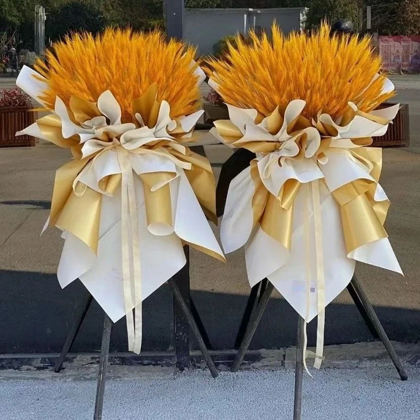 【开业大吉】大吉大利大麦开业花篮，乔迁新居，400支大麦开业花篮一对独山送货上门