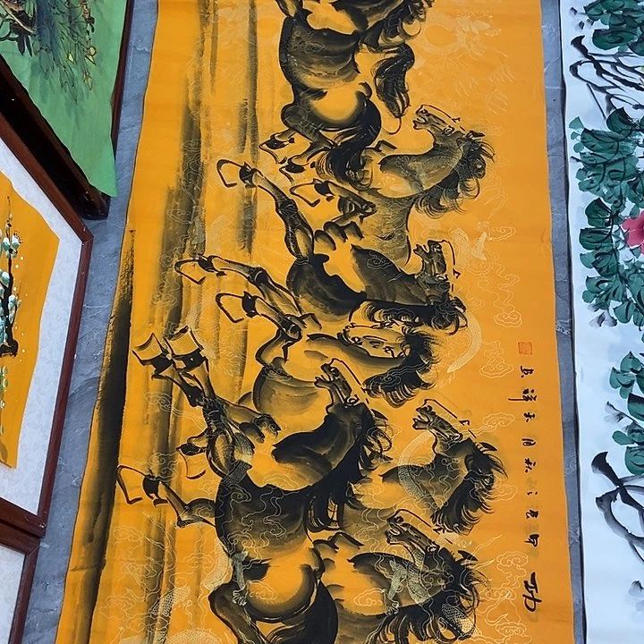 三个张画廊直播间！