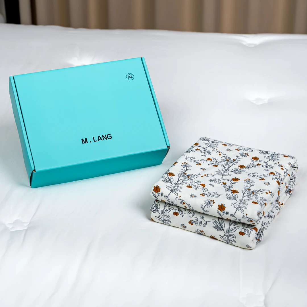 【京かわ会社】纯棉 加厚细纱汉麻帆布双人床单 230*250cm 梦幻物语