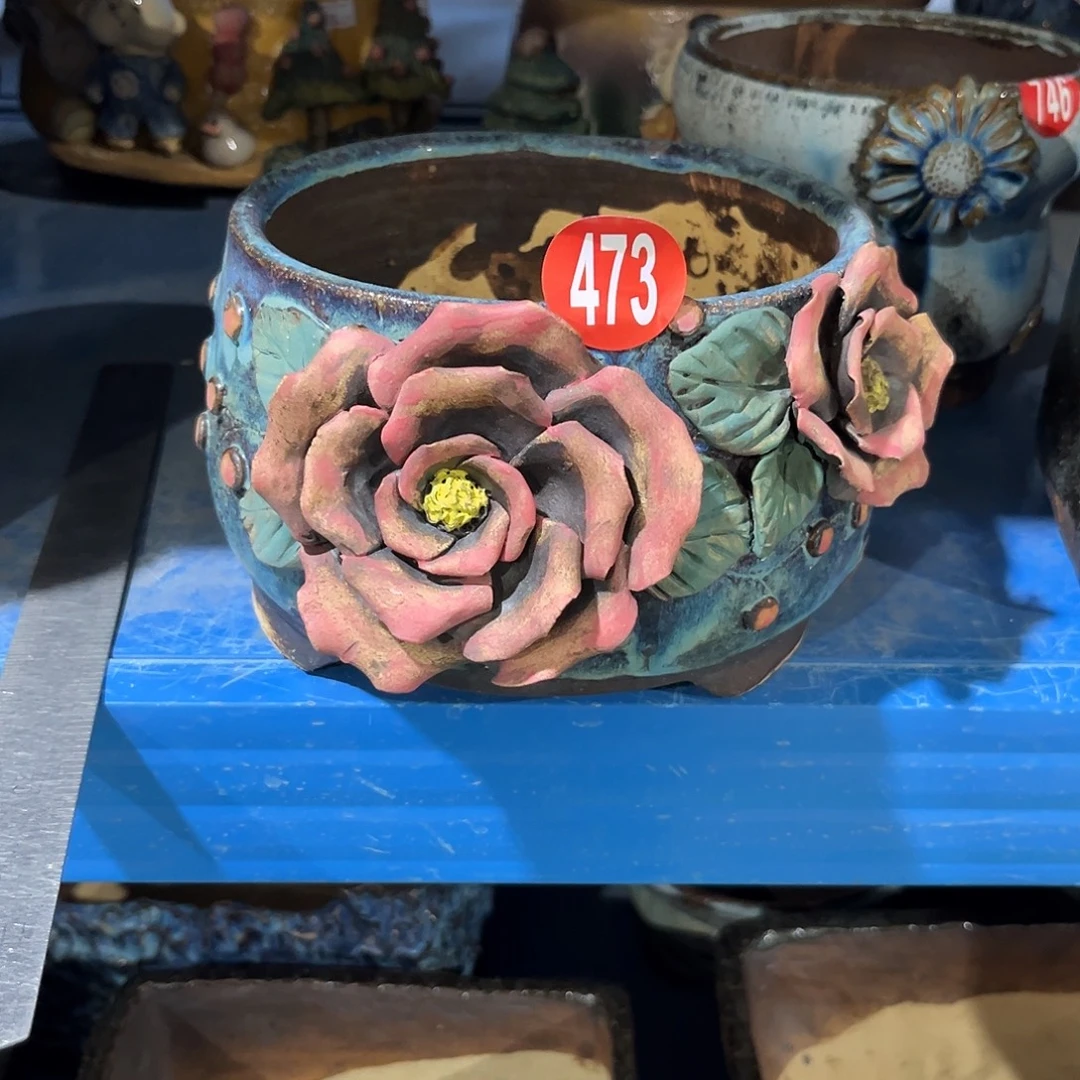 473 号陶然花器手工花盆