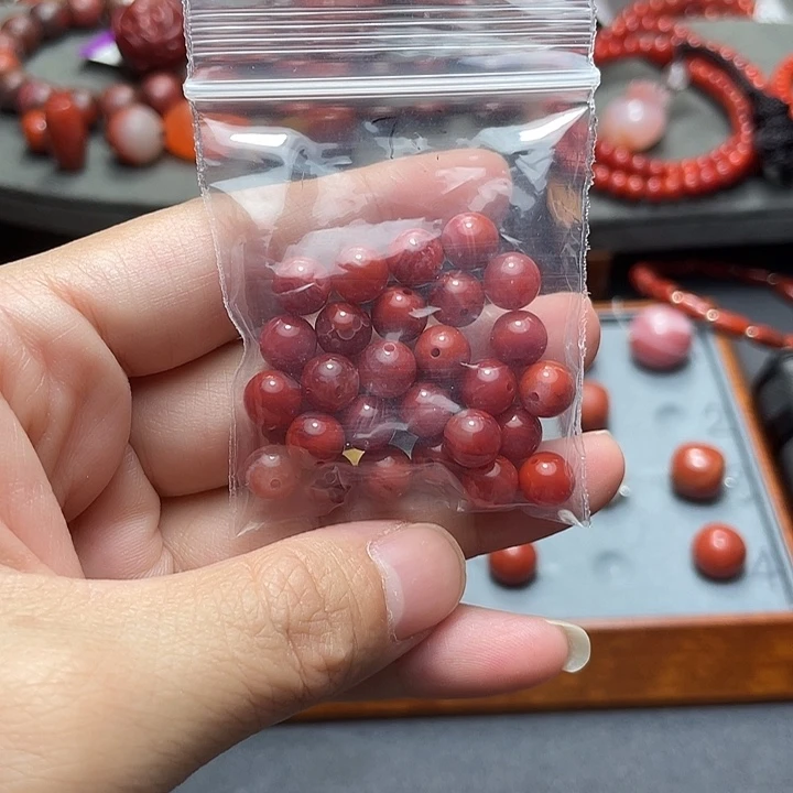 未镶嵌单珠7多样性发南红玛瑙