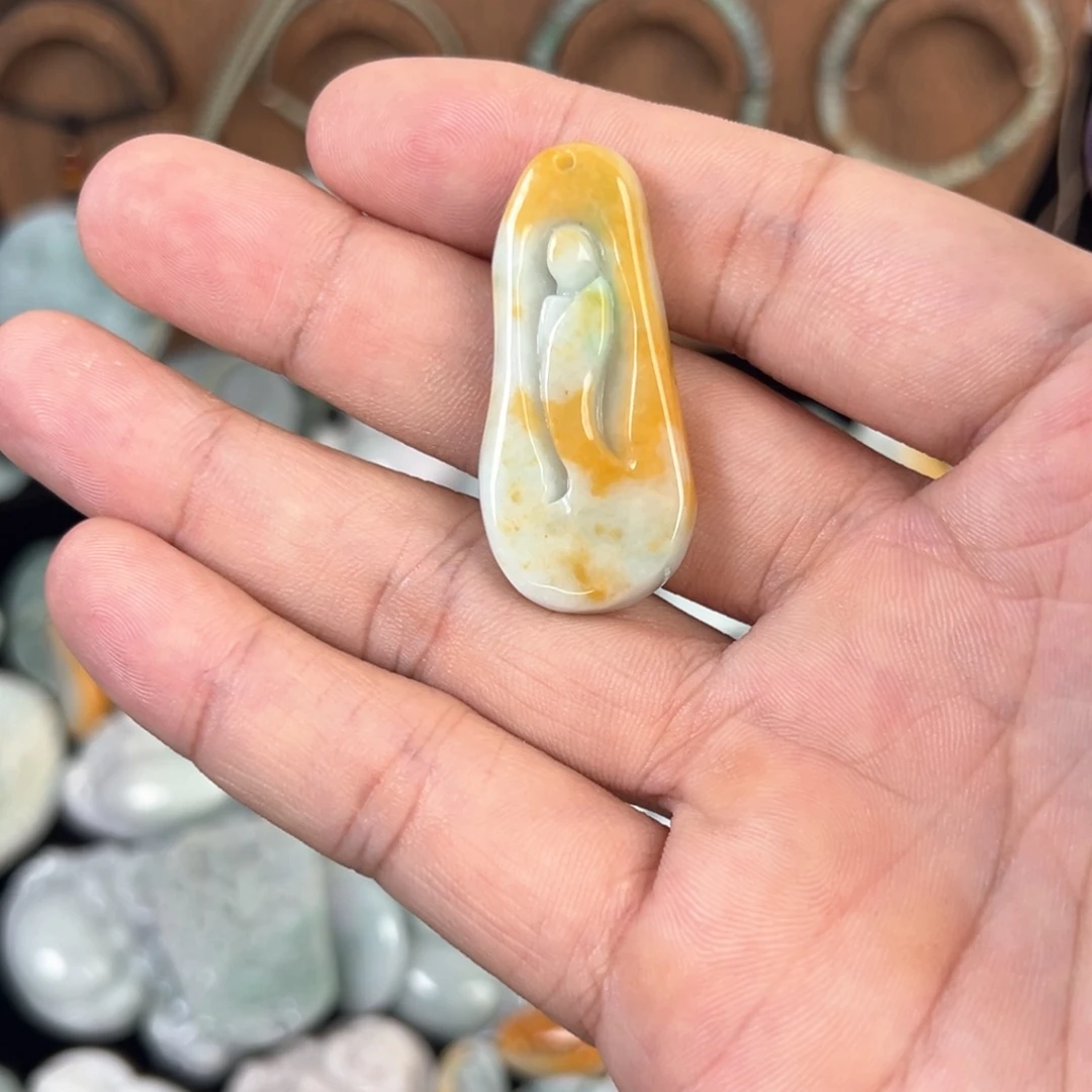 翡翠未镶嵌颈饰多样性发其一 天然A货翡翠0088