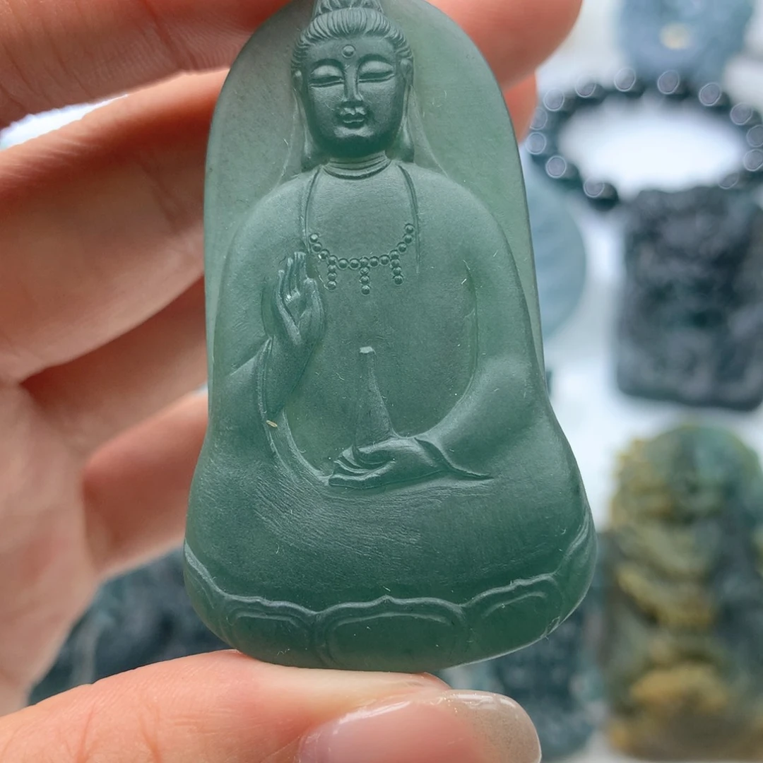 未镶嵌定制翡翠毛货不退不换