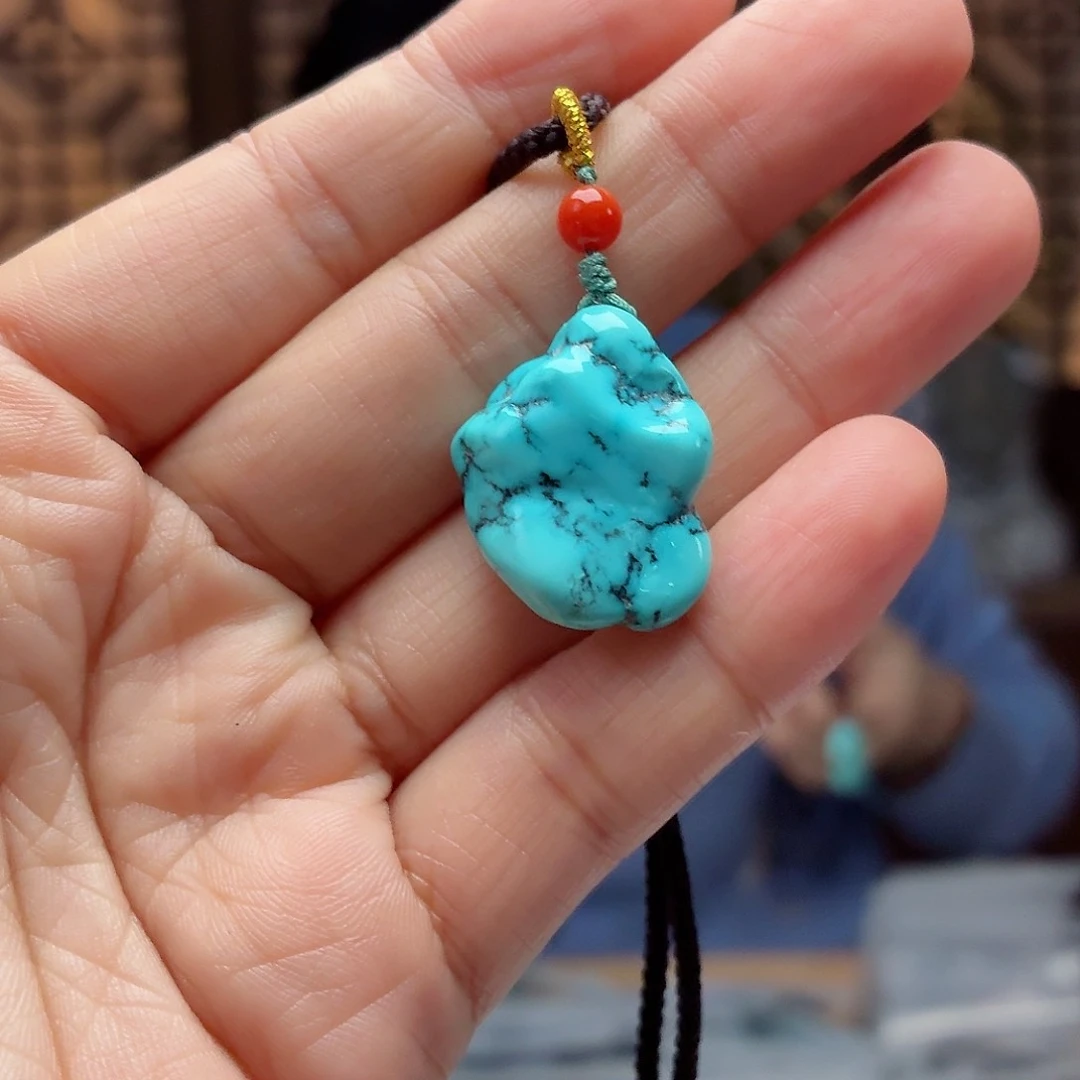 未镶嵌绿松石珠宝奇石