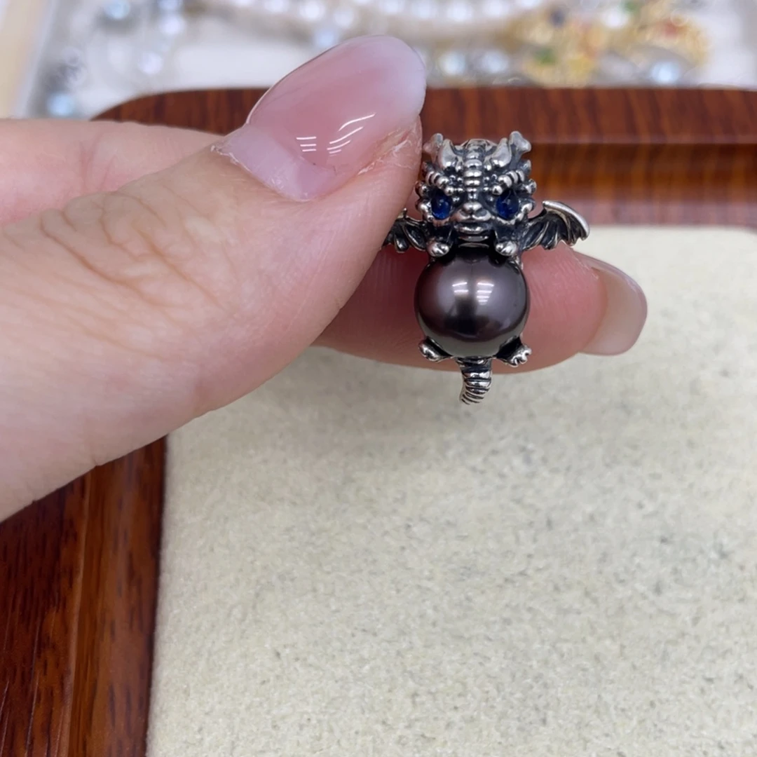 海水珍珠颈饰银S925镶嵌