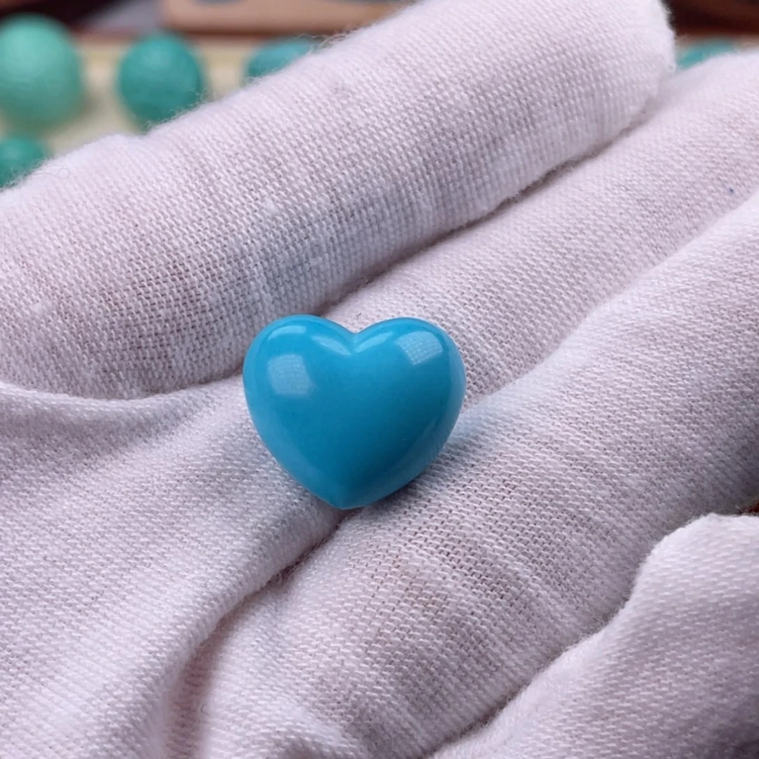 精品蓝色爱心卡16mm