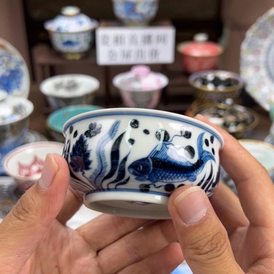 君***逸瓷片景德镇手工手绘陶瓷