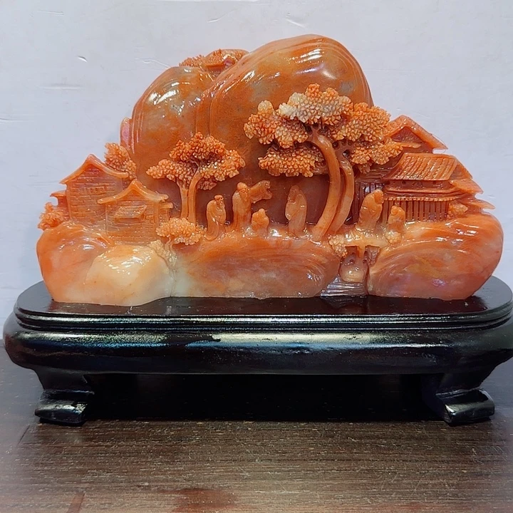 梦***6寿山石寿山石摆件精品
