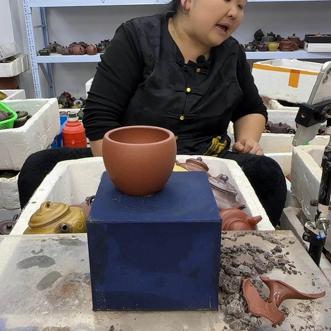 紫砂茶壶宜兴紫砂壶瑕疵处理