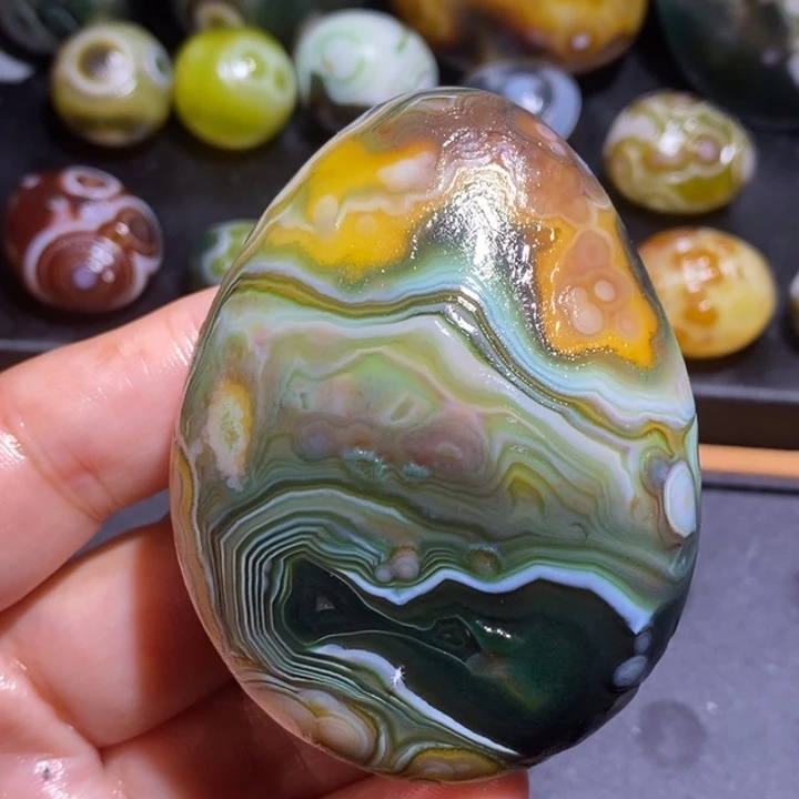 未镶嵌玛瑙/玉髓珠宝半成品46