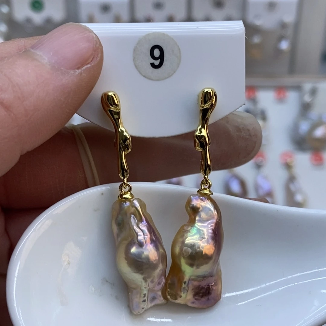 美丽哦哦哦淡水珍珠未镶嵌