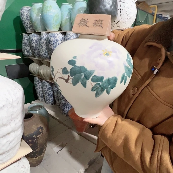 陶摆件景德镇陶瓷花瓶瑕疵专场