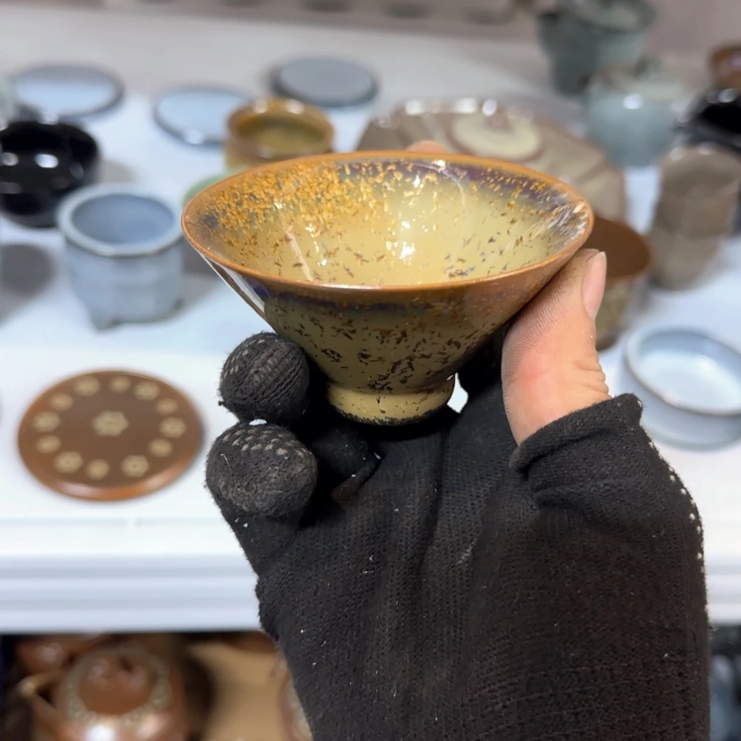 小金茶器青瓷茶具