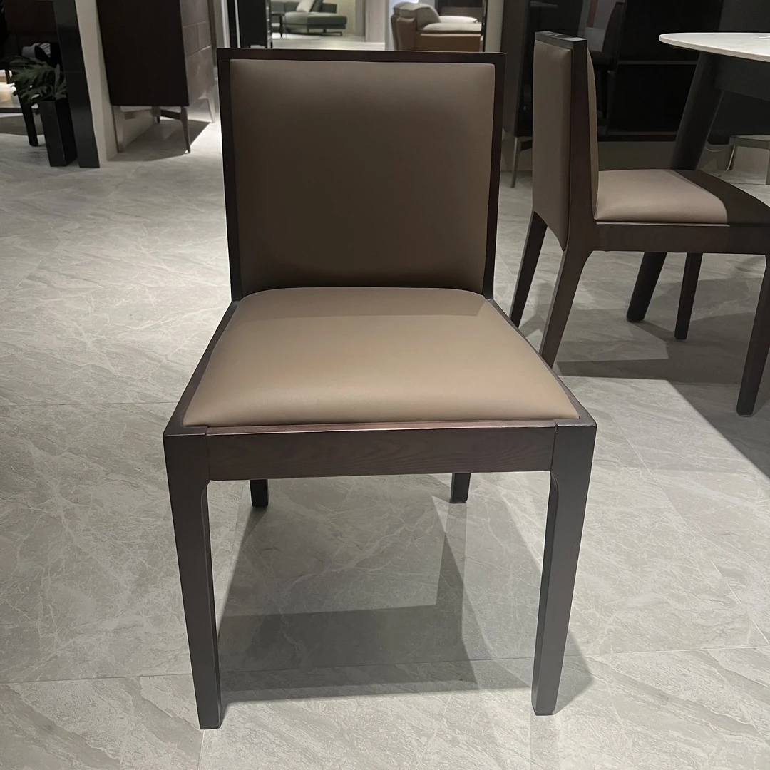 意式极简单椅餐椅5M26家具简约家用时尚餐厅椅妆台椅