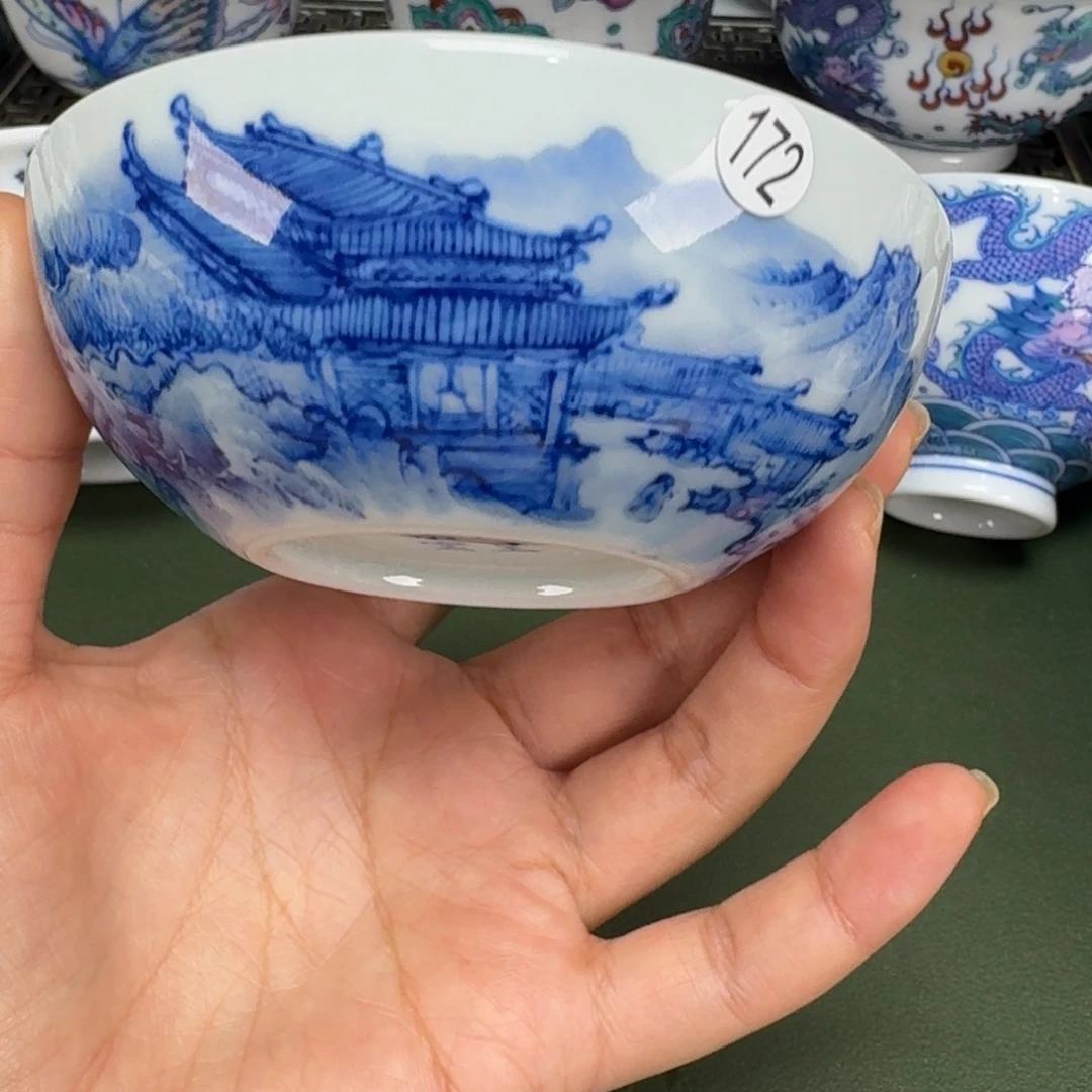 沙沙手工手绘茶具172