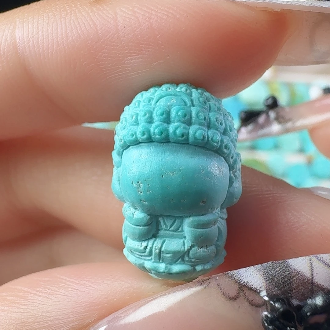 绿松石未镶嵌吊坠(不含链)有瑕找主播捡漏