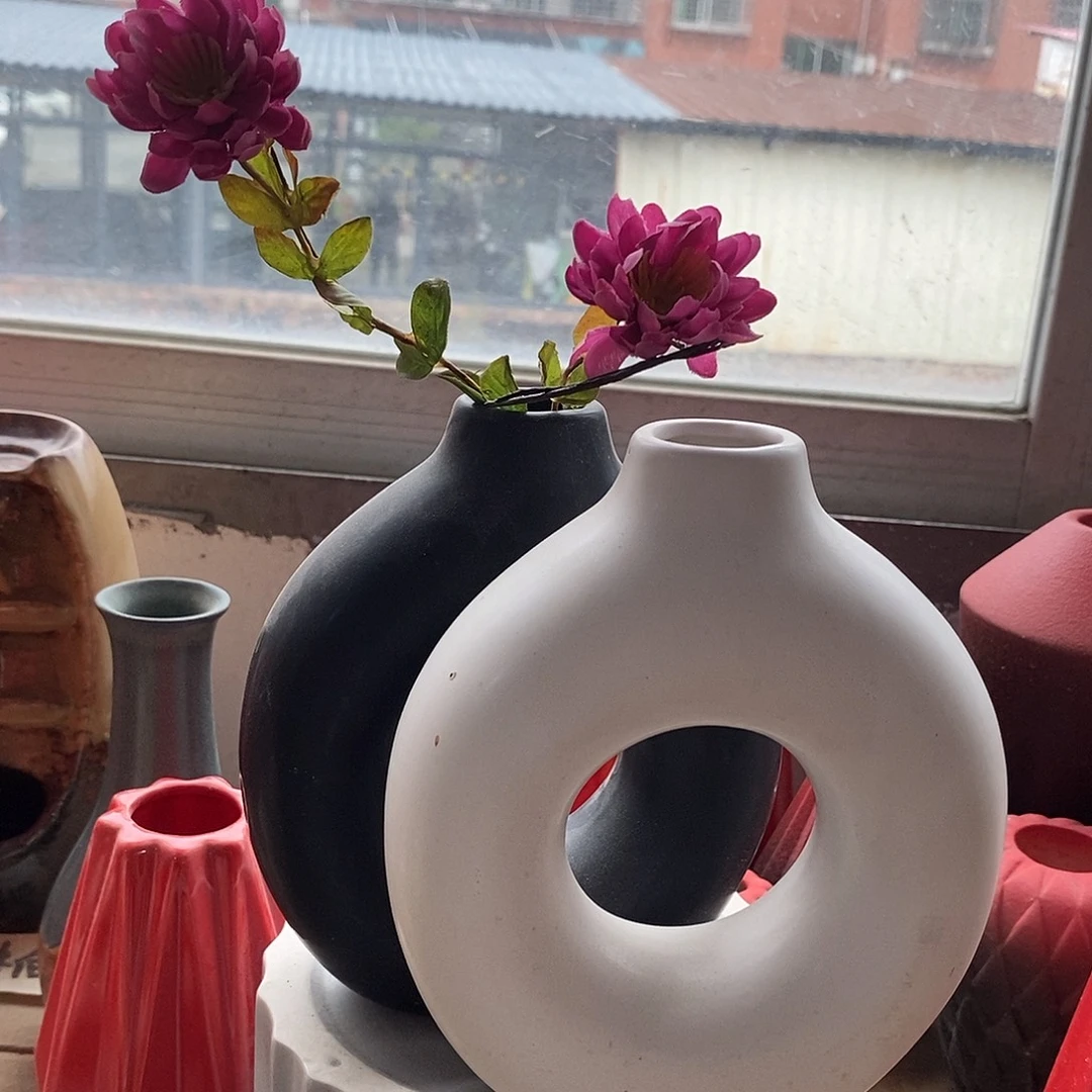 杯子陶水培陶盆无孔 瑕疵介意勿拍