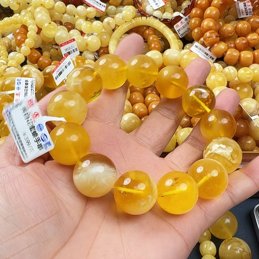 琥珀未镶嵌珠宝奇石