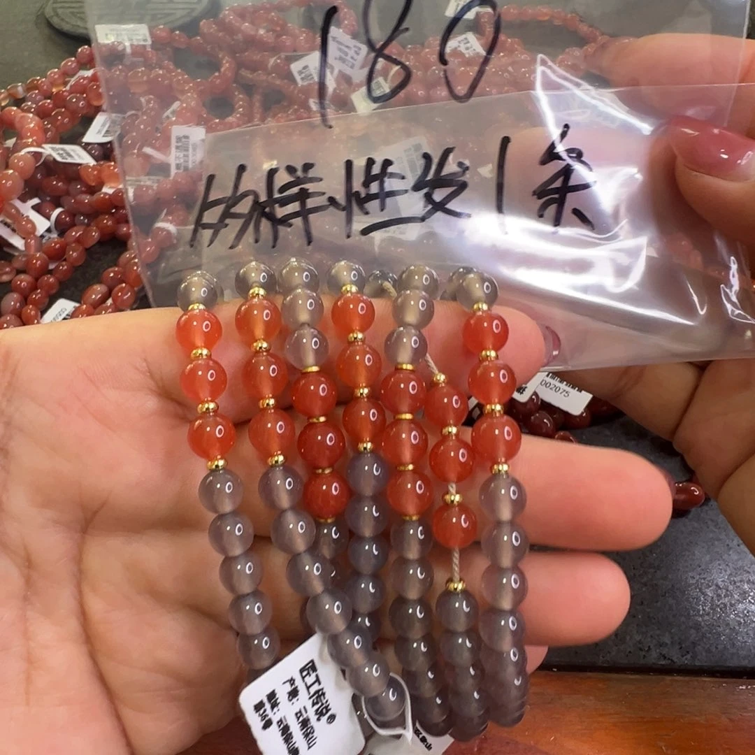南红玛瑙未镶嵌配饰180多样性发其一条