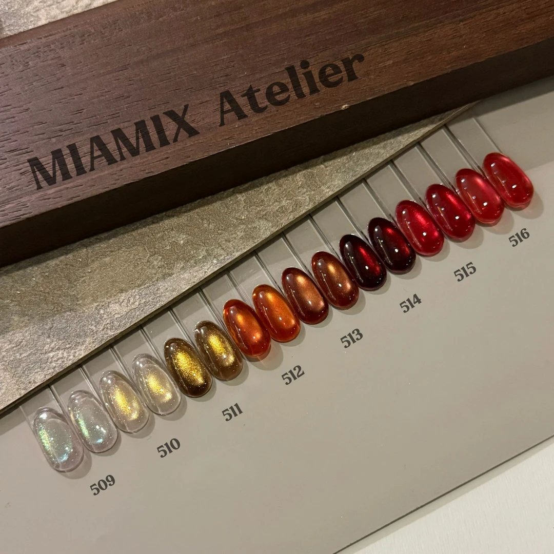 MIAMIX 小套系猫眼509~516甲油胶3g/5g（不试色）