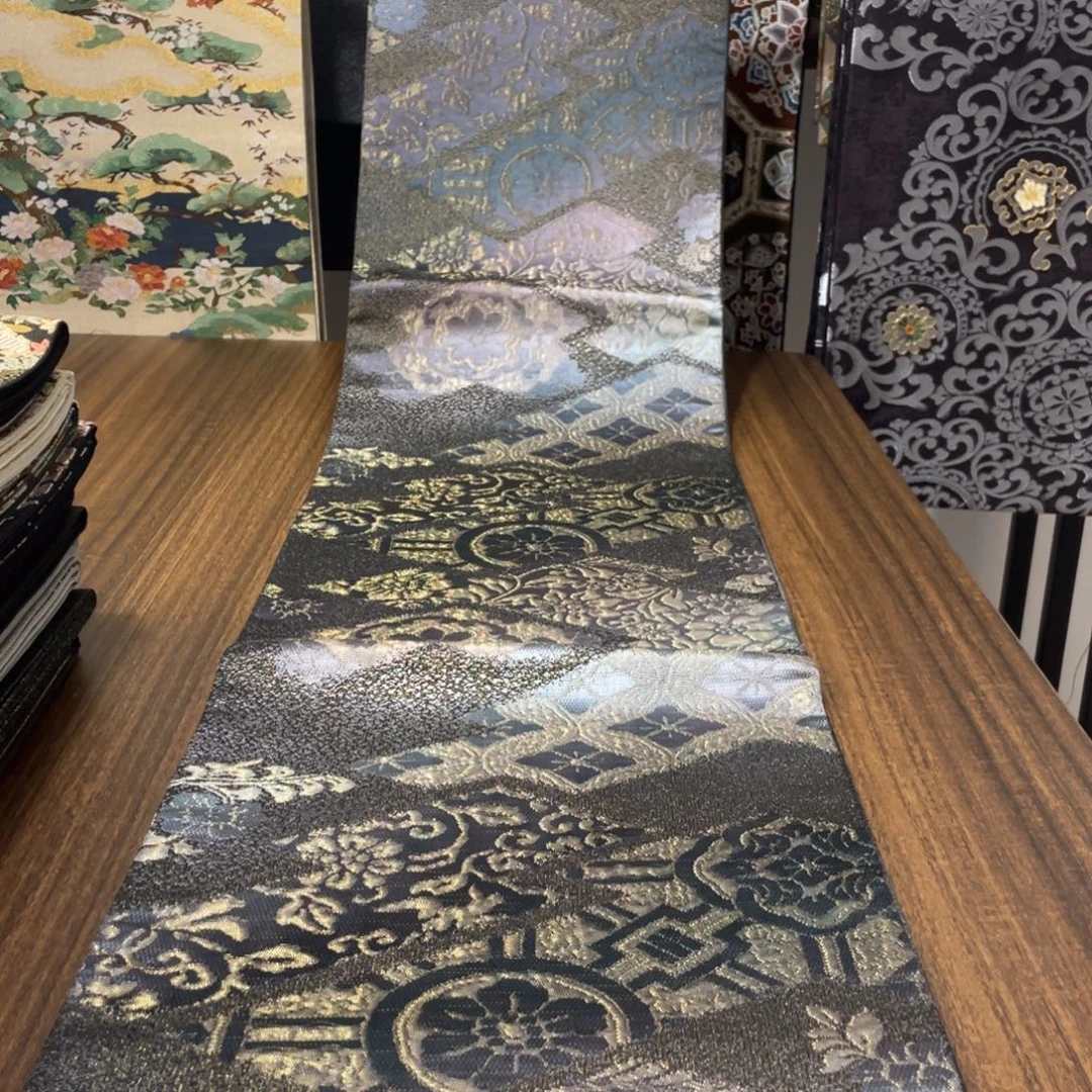 织绣唐锦西阵织桌旗18