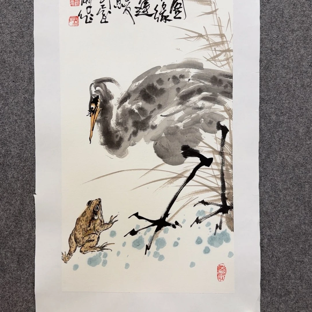 国画娄鹏老师手绘作品