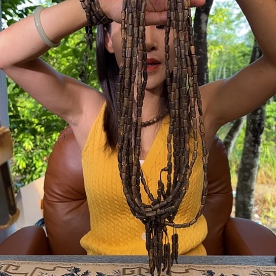 手串沉香乌身母树沉水收藏0.5-0.6多样性发货1条