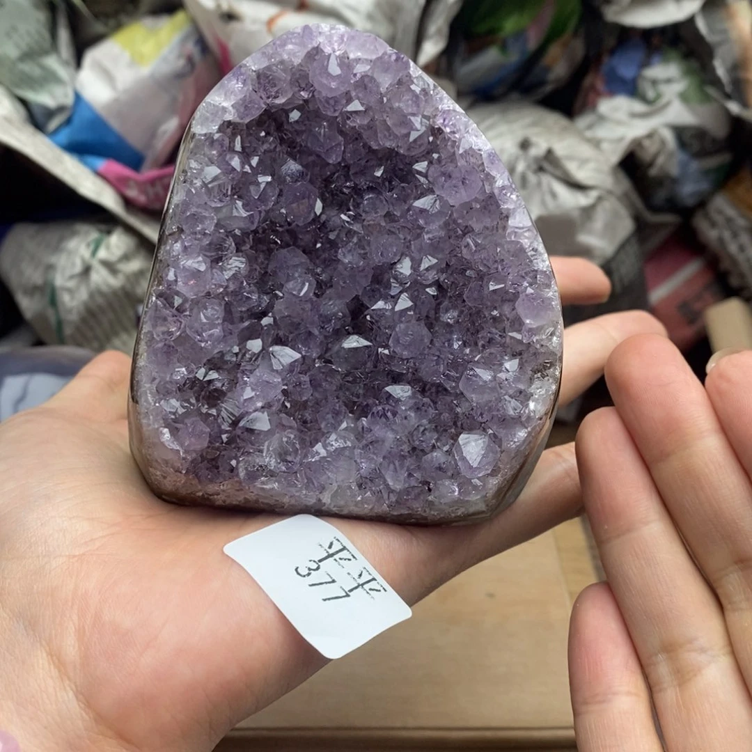 紫晶珠宝半成品未镶嵌