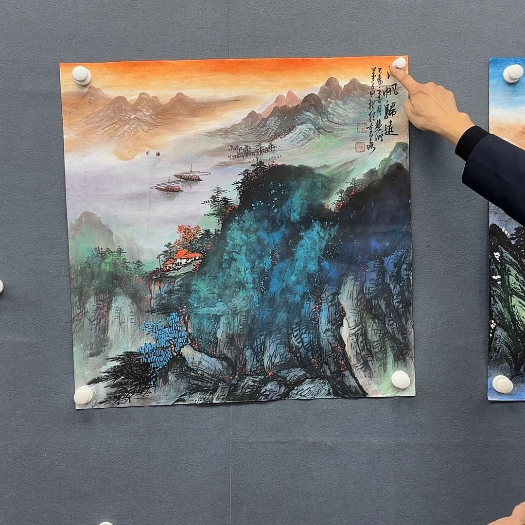书法书法作品多次参加