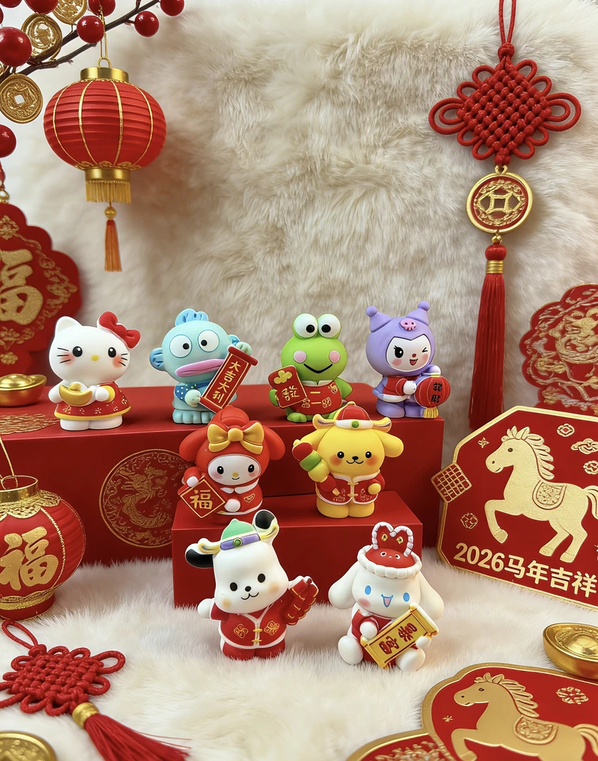 【小娇DIY】潮流夜光小饰品玩具树脂新年三丽鸥