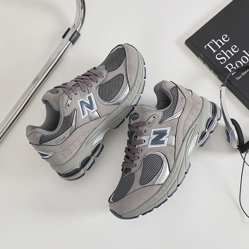 新百伦2002R夏季运动鞋男鞋女鞋透气低帮百搭复古休闲情侣鞋