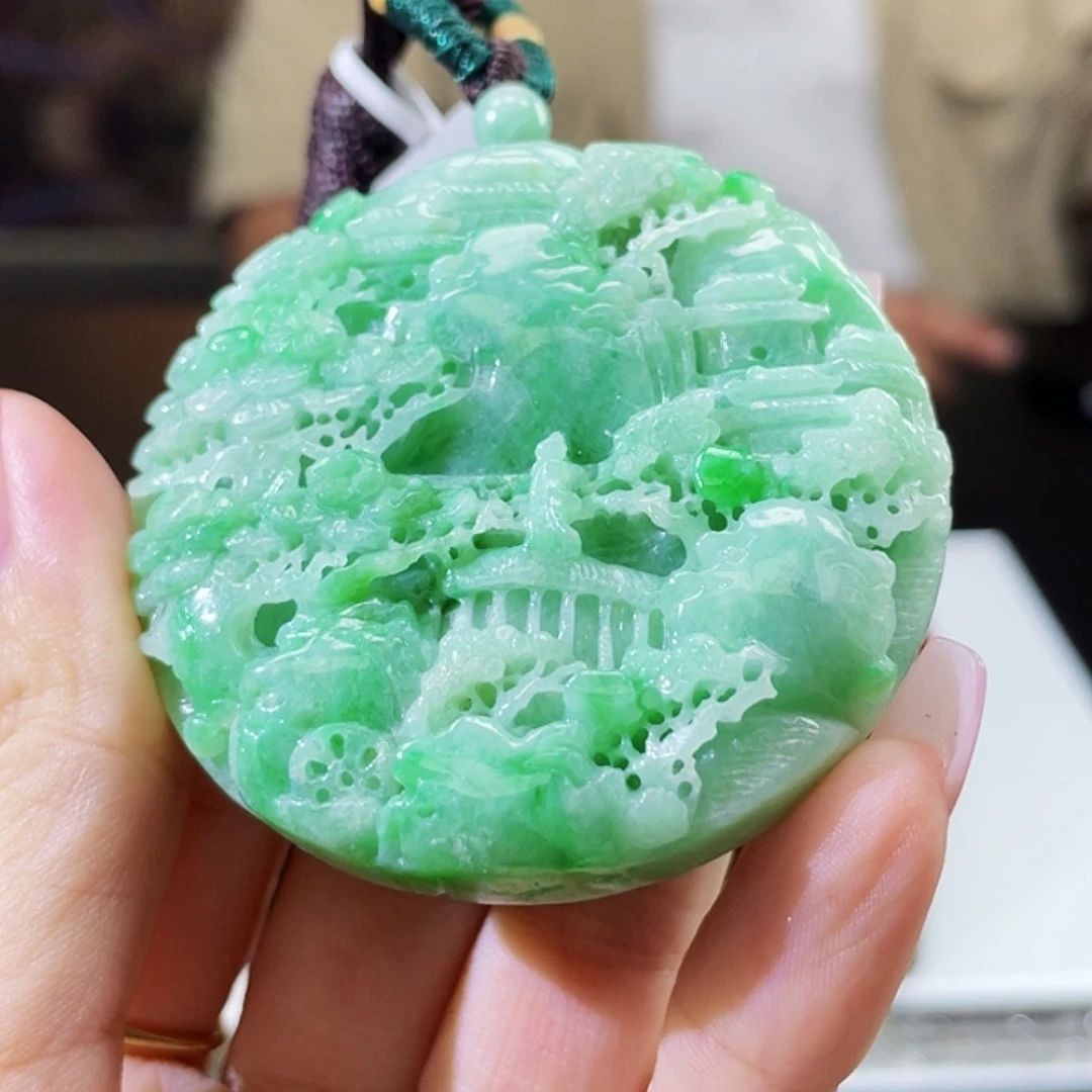 颈饰未镶嵌翡翠翡翠